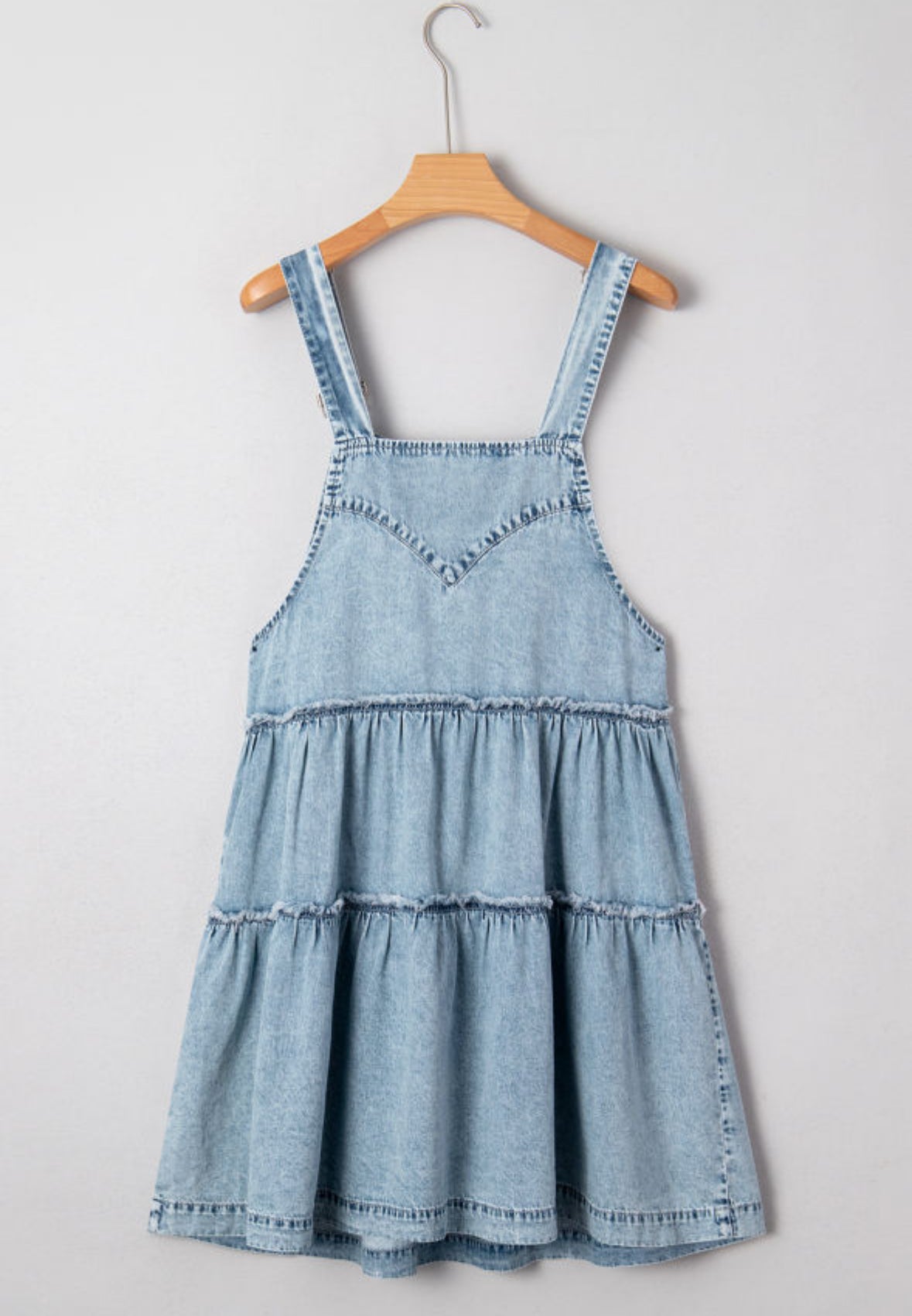 Darling in Denim Overall Dress