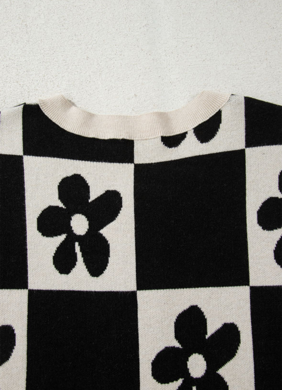 Check The Flowers Sweater