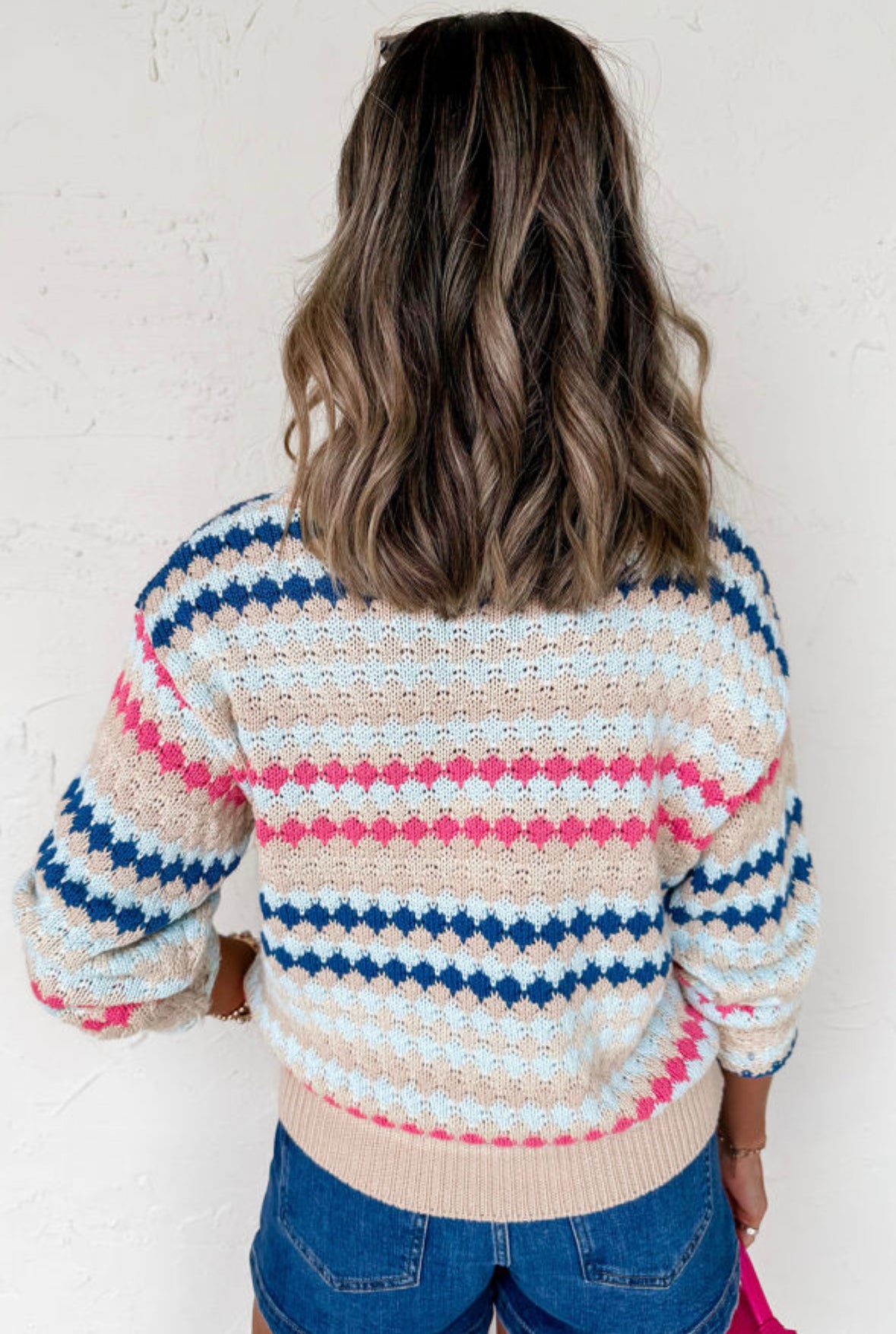 Colorful stripe sweater - Pre Order