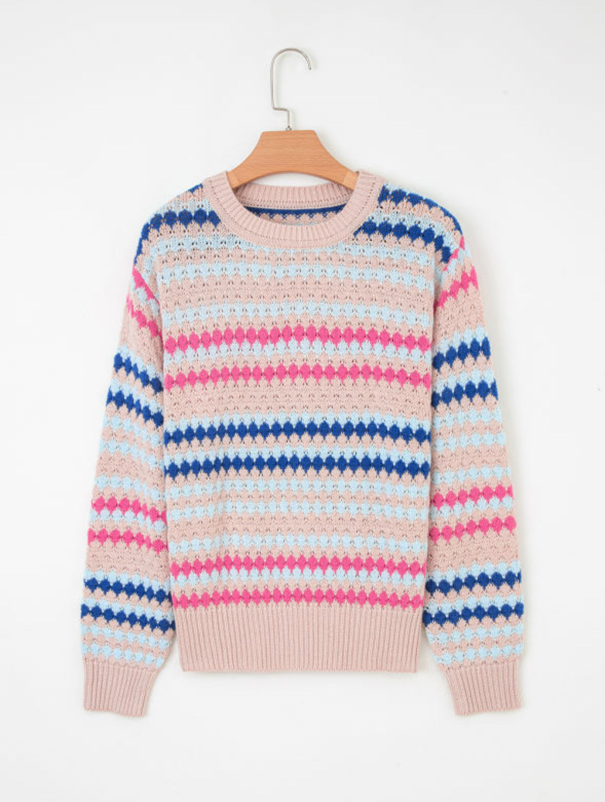Colorful stripe sweater - Pre Order