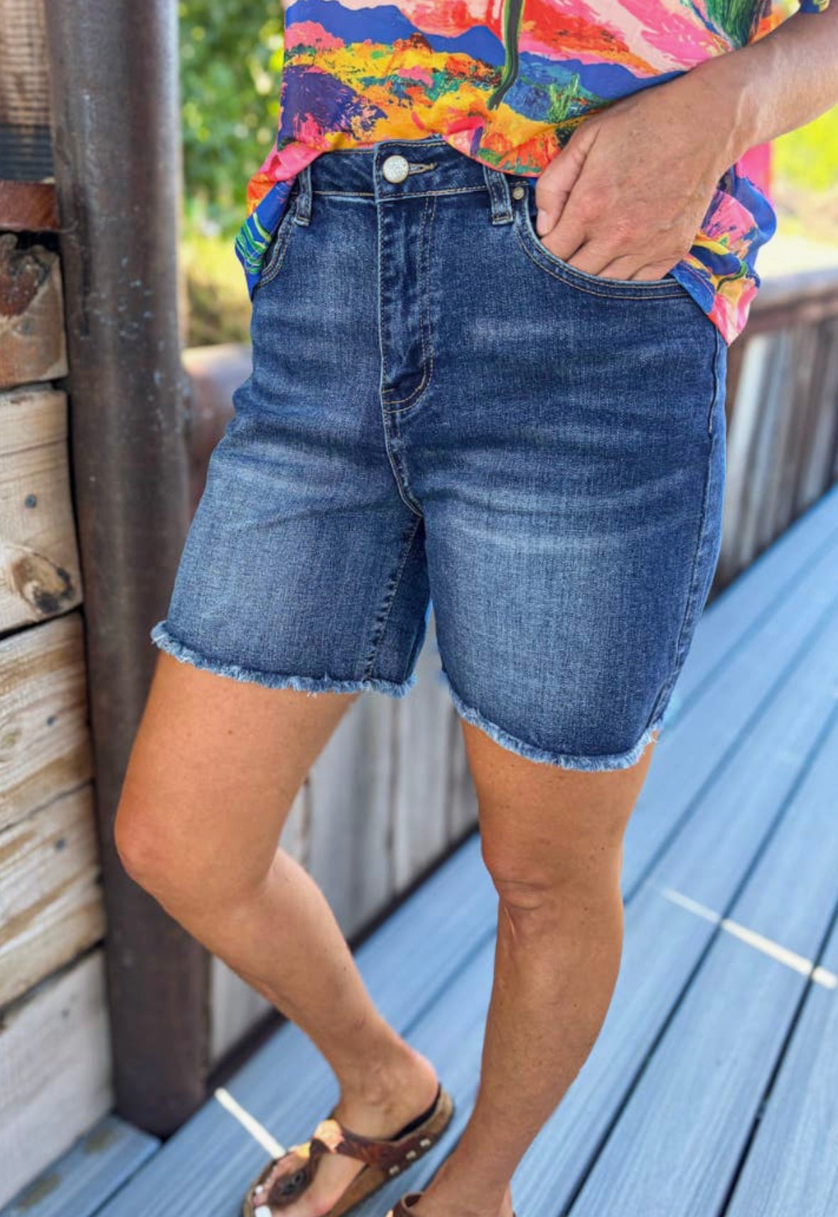 Denim Cutoff Short - Warehouse Preorder (Copy)