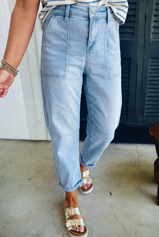 In The Patches - Barrel Patch Denim Jean