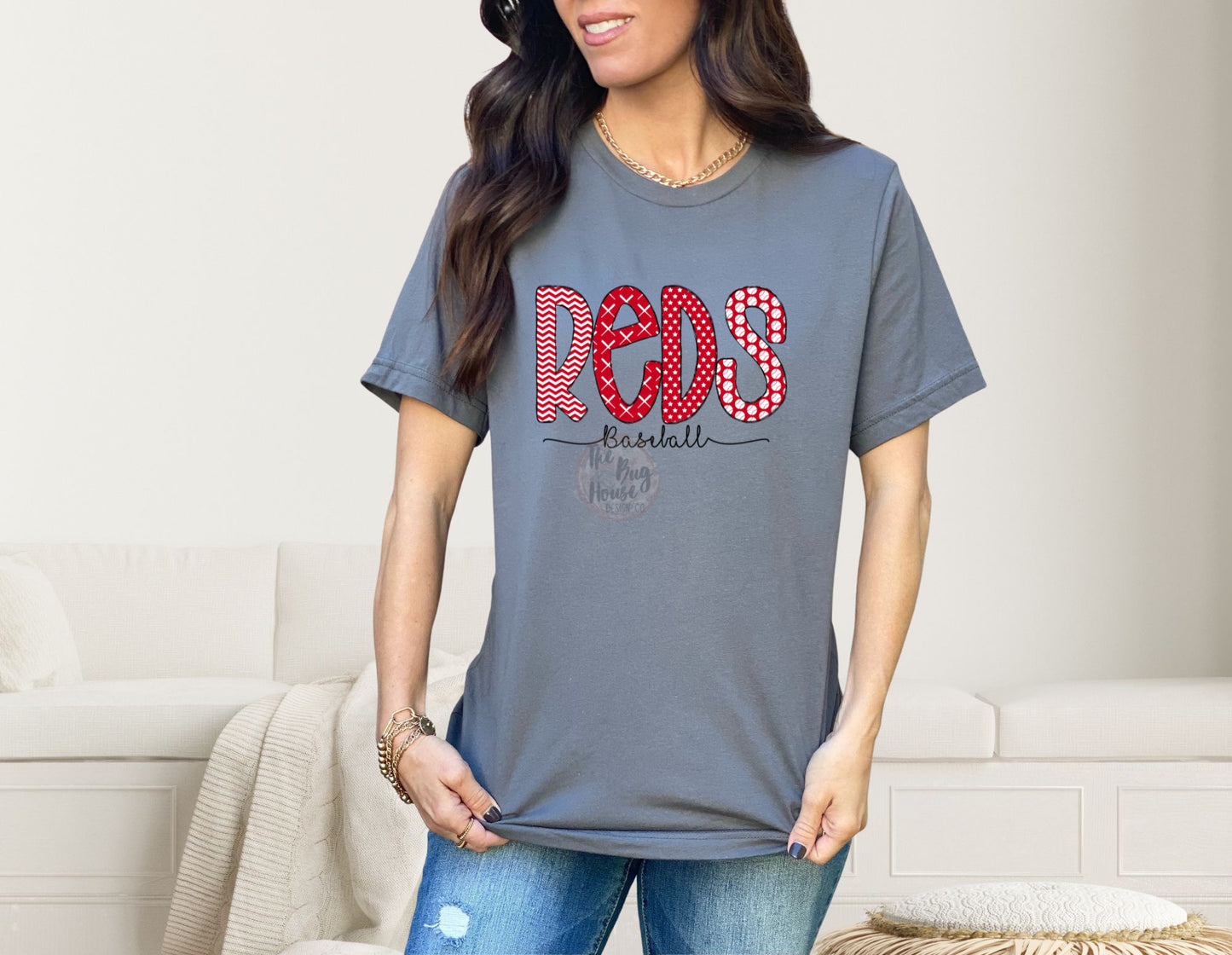 Red & White Baseball