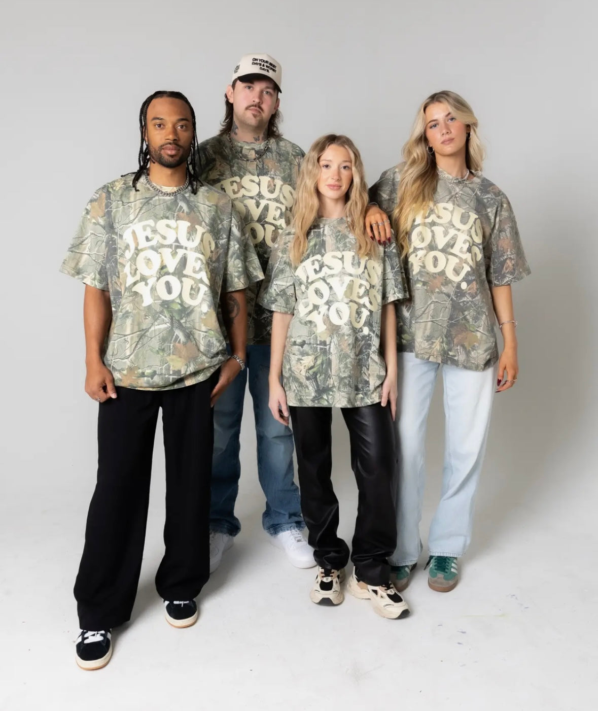Jesus Loves You - Camo Tee