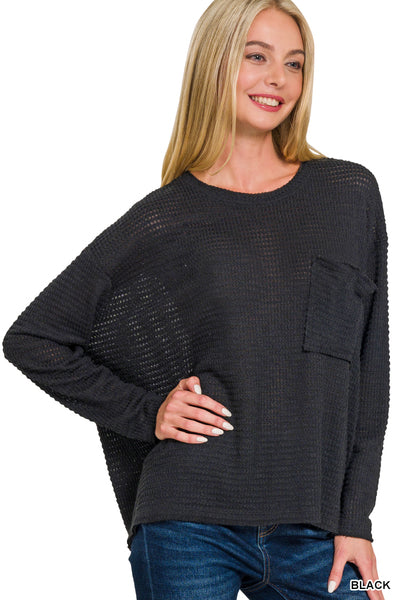 Black Knit Sweater