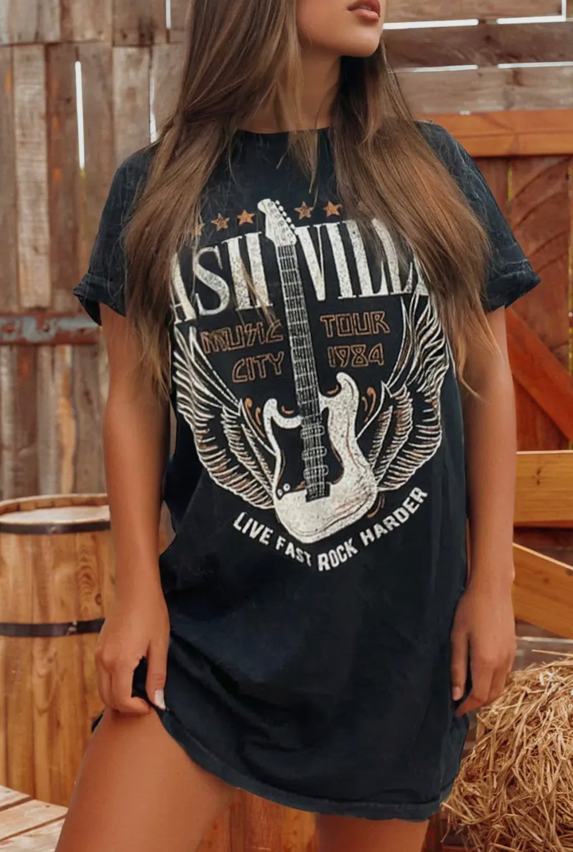 Music City Tee Shirt Dress