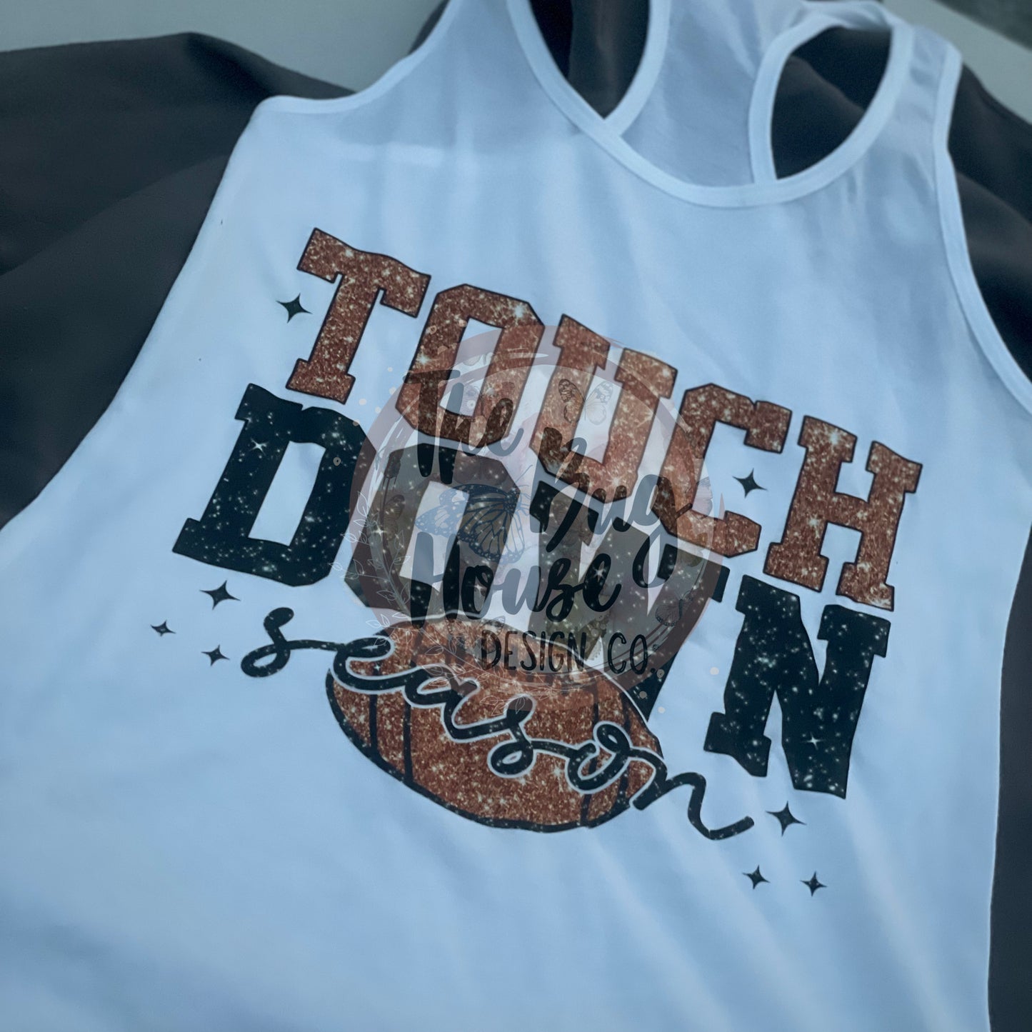 Touchdown Season Faux Glitter