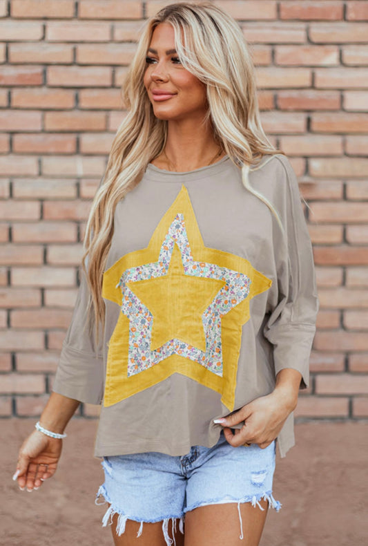 Patchwork Star Top