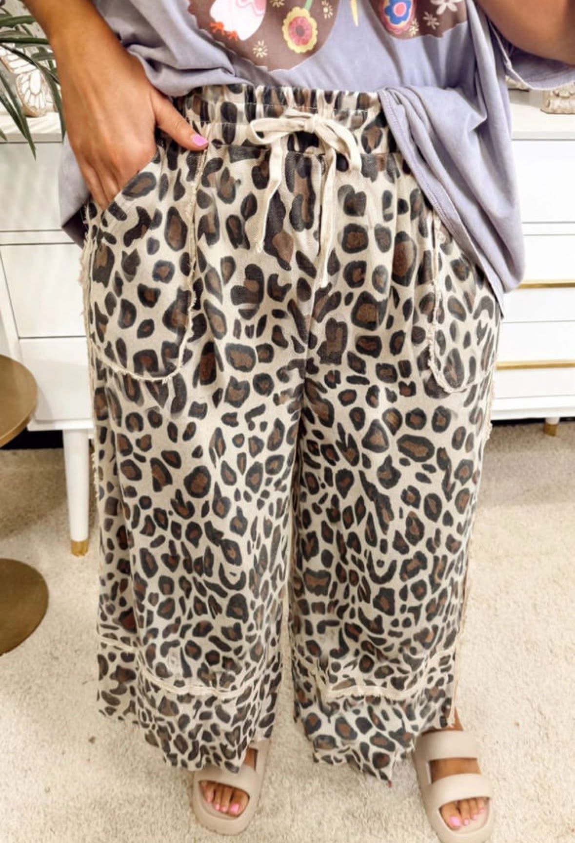 Leopard Pants - Pre Order