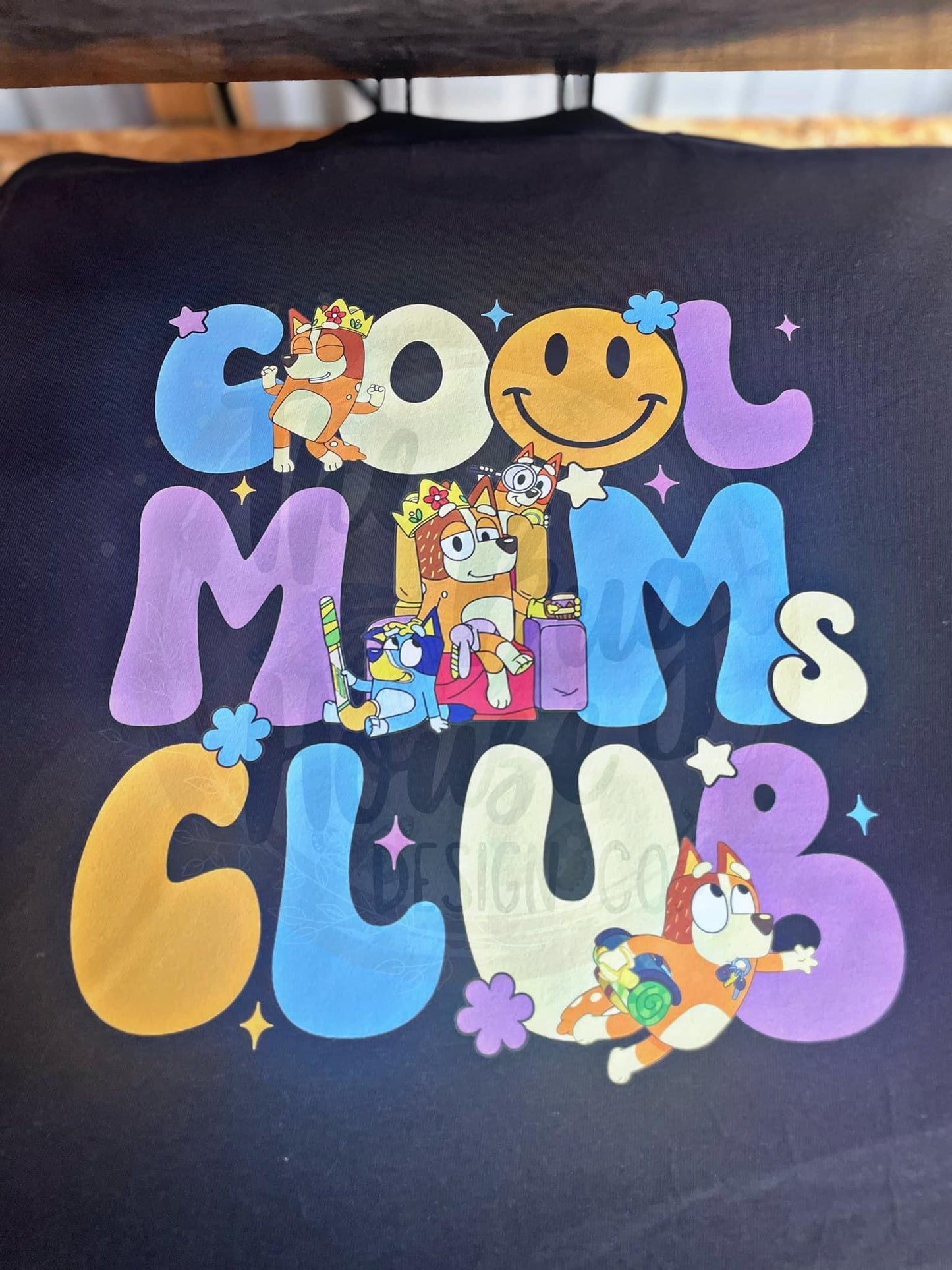 Cool Moms Club (Front&Back)