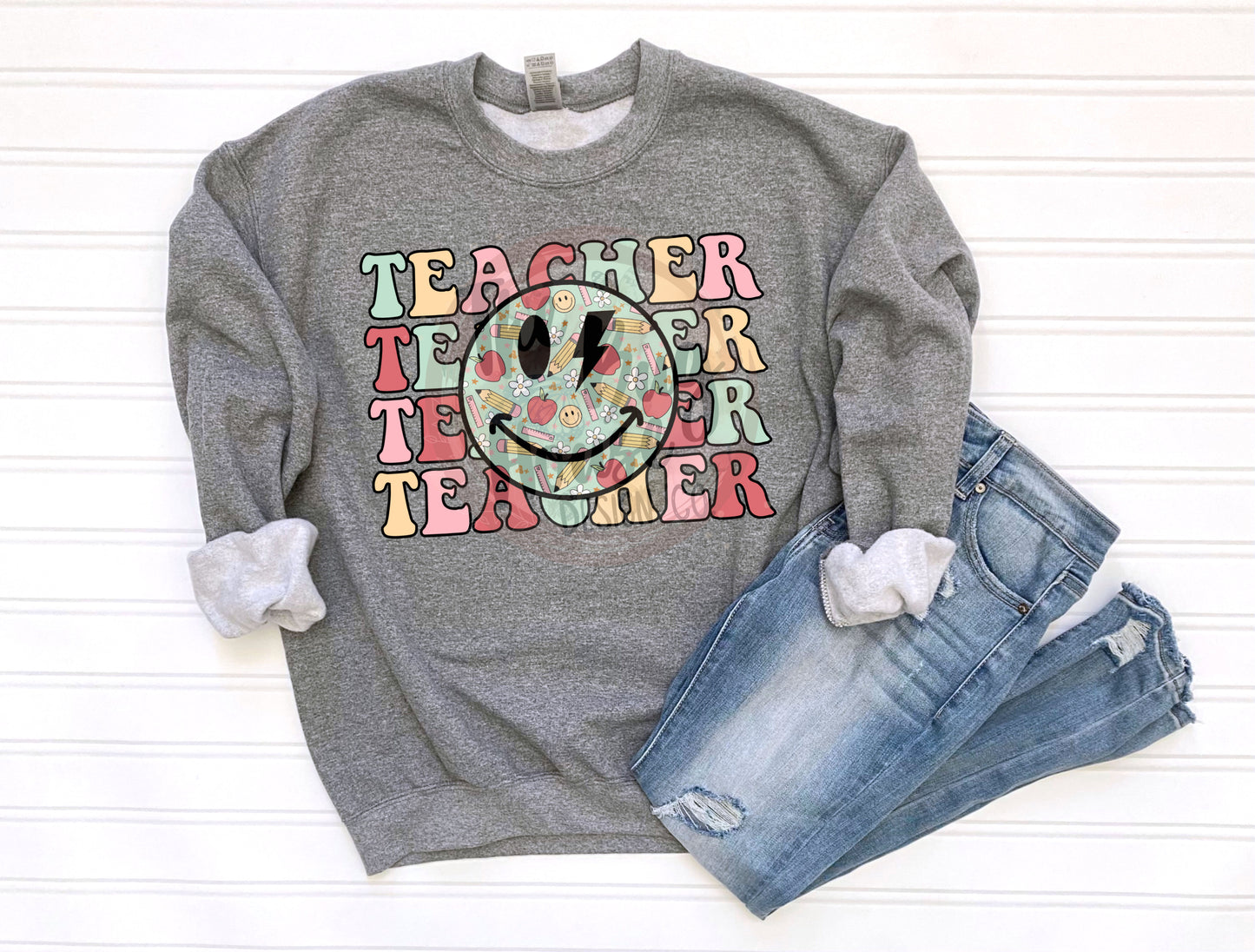 Supplies Smiley Teacher
