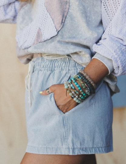 Stripes Of Summer - stripe shorts