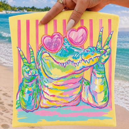 Stripes Sunnies and Summer Gator