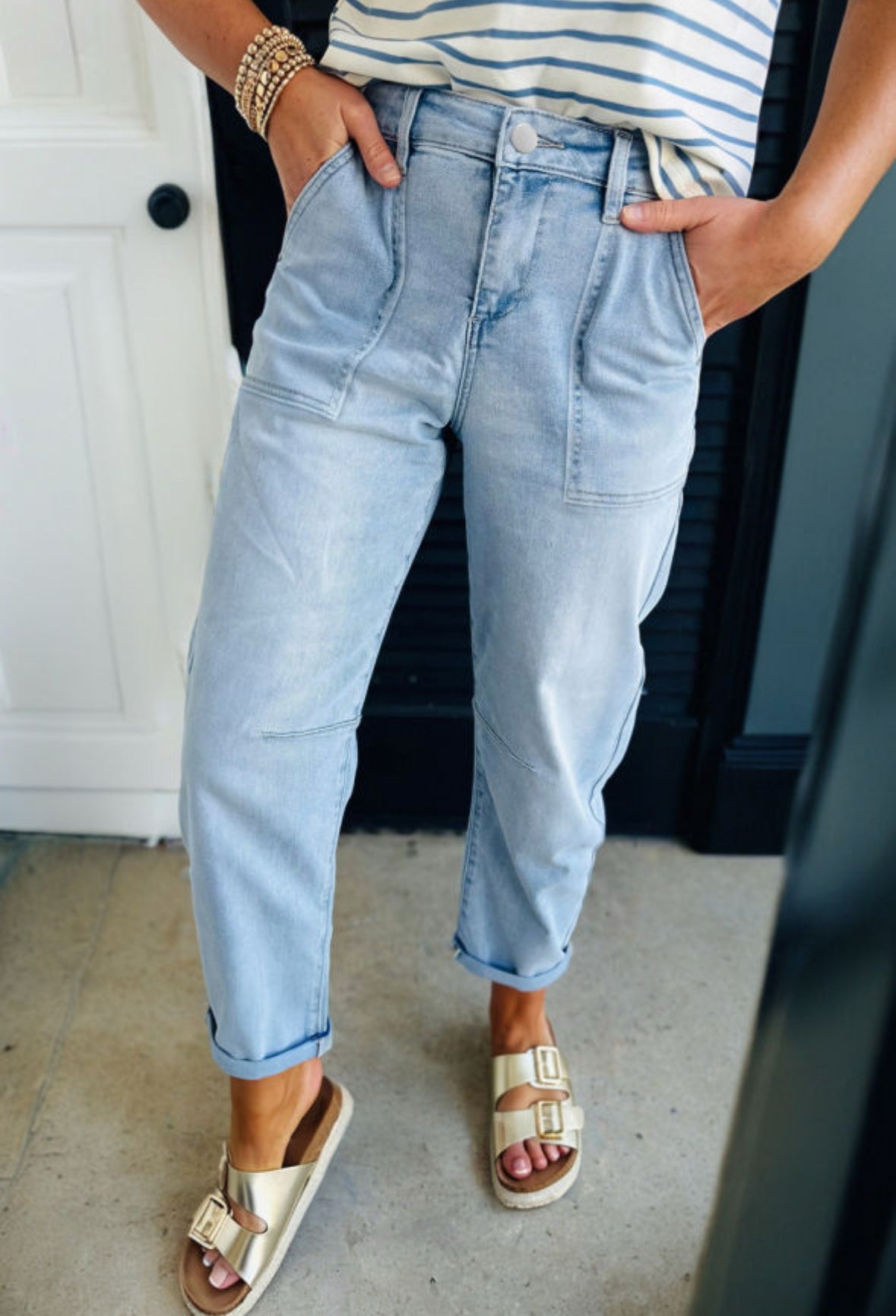 In The Patches - Barrel Patch Denim Jean