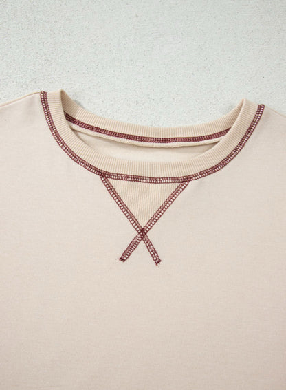 Apple Cider Season - Stripe Pullover