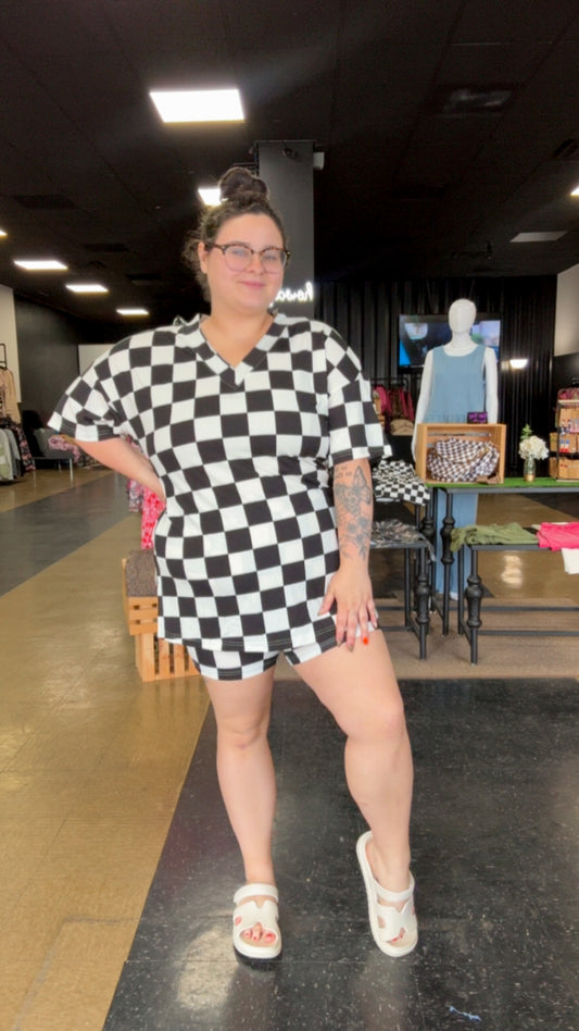 Ready, Set, Race - checkered set