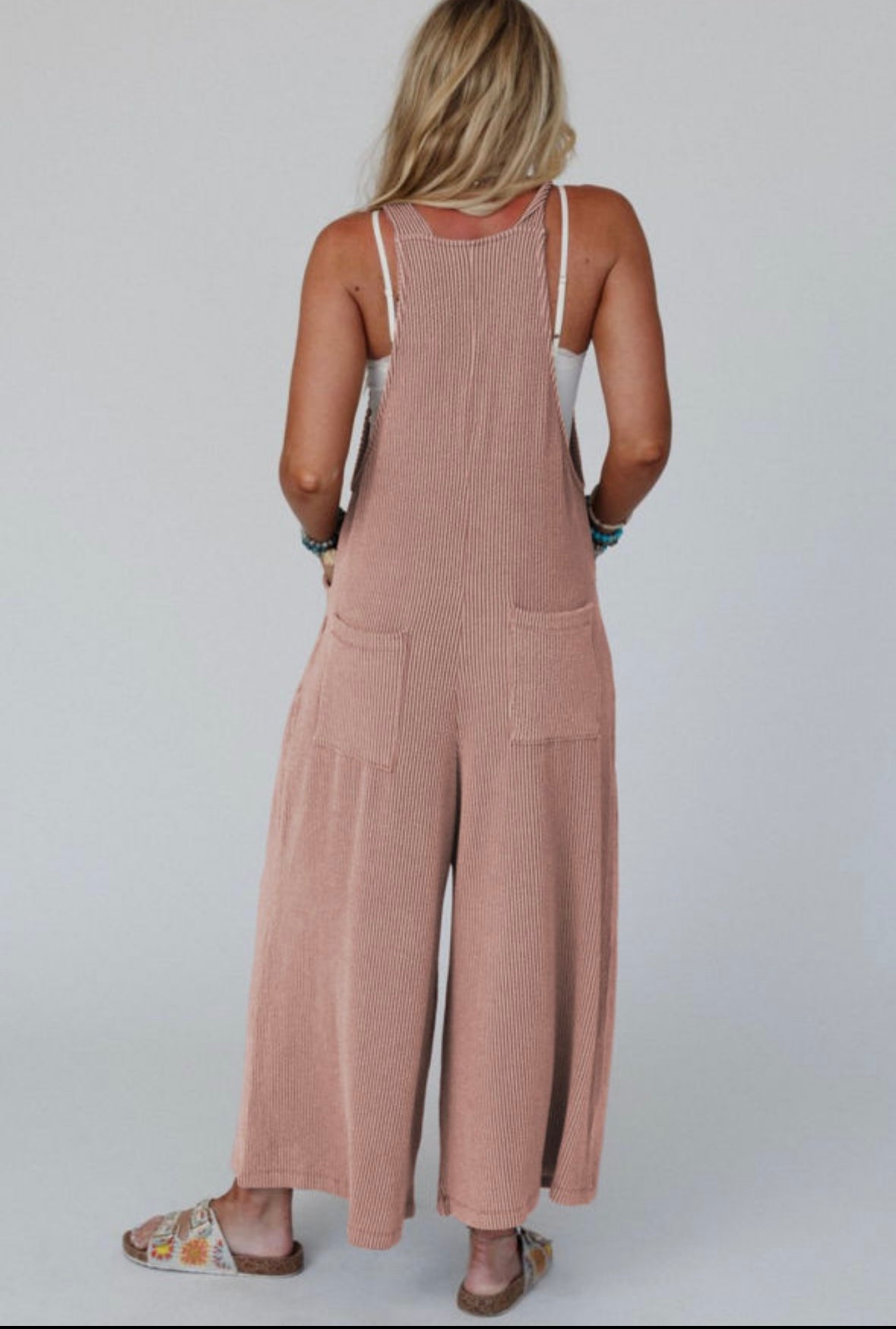 All Tied Up - Adjustable Strap Corded Overall