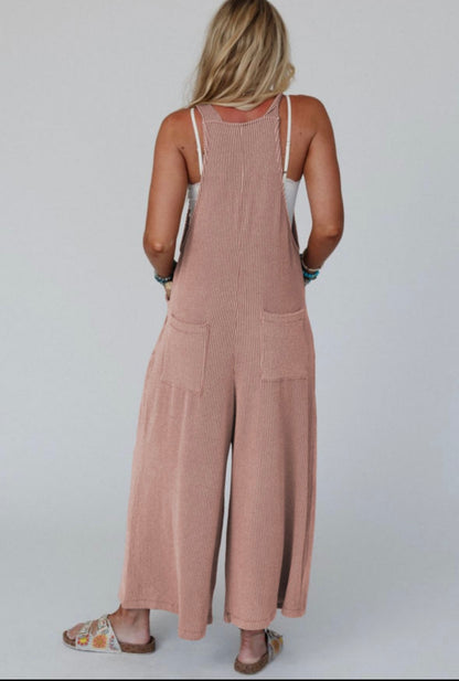All Tied Up - Adjustable Strap Corded Overall