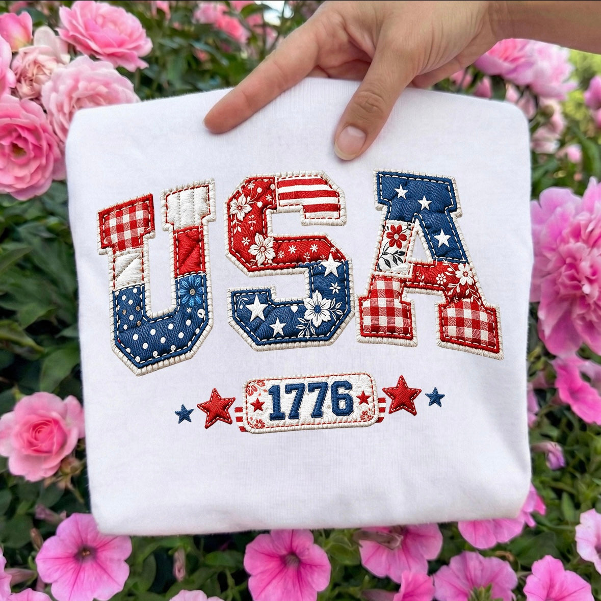 USA patchwork