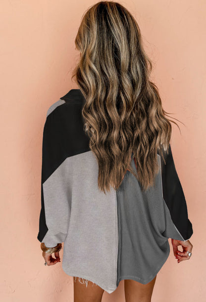 Split Up The Fun - black/grey top