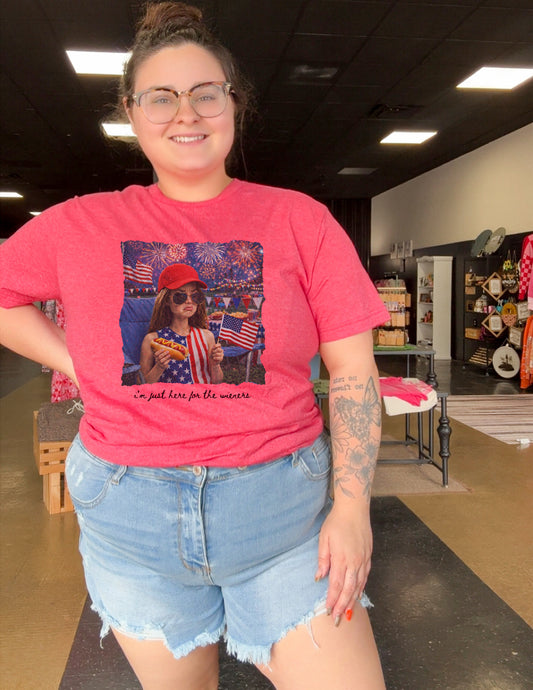 Denim Darlin’ - Light Wash Distressed Shorts