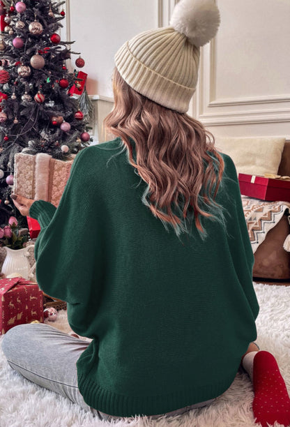 Most Merry Cowl Neck Sweater