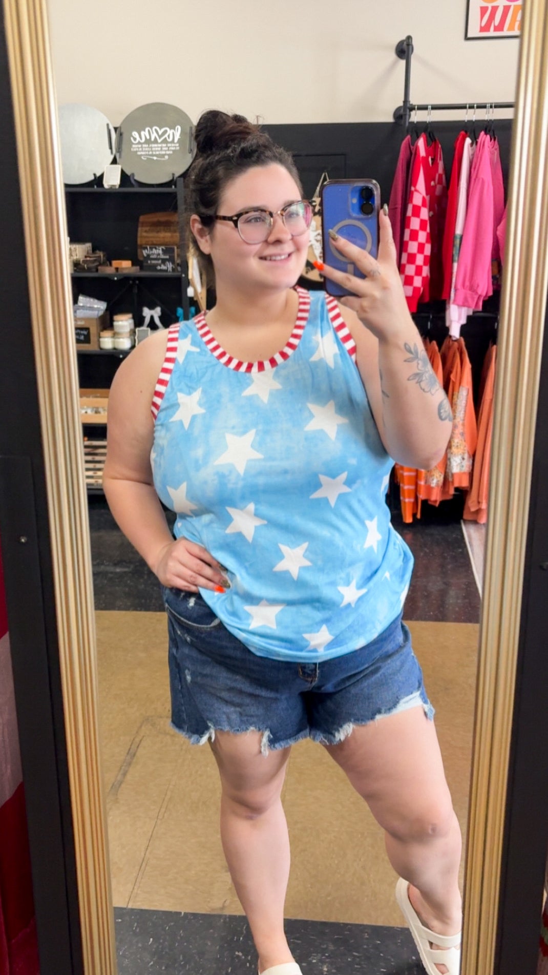 Stars & Sass - Patriotic Tank