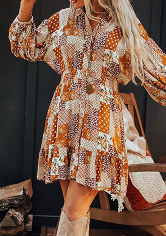 For The Wind - floral boho dress