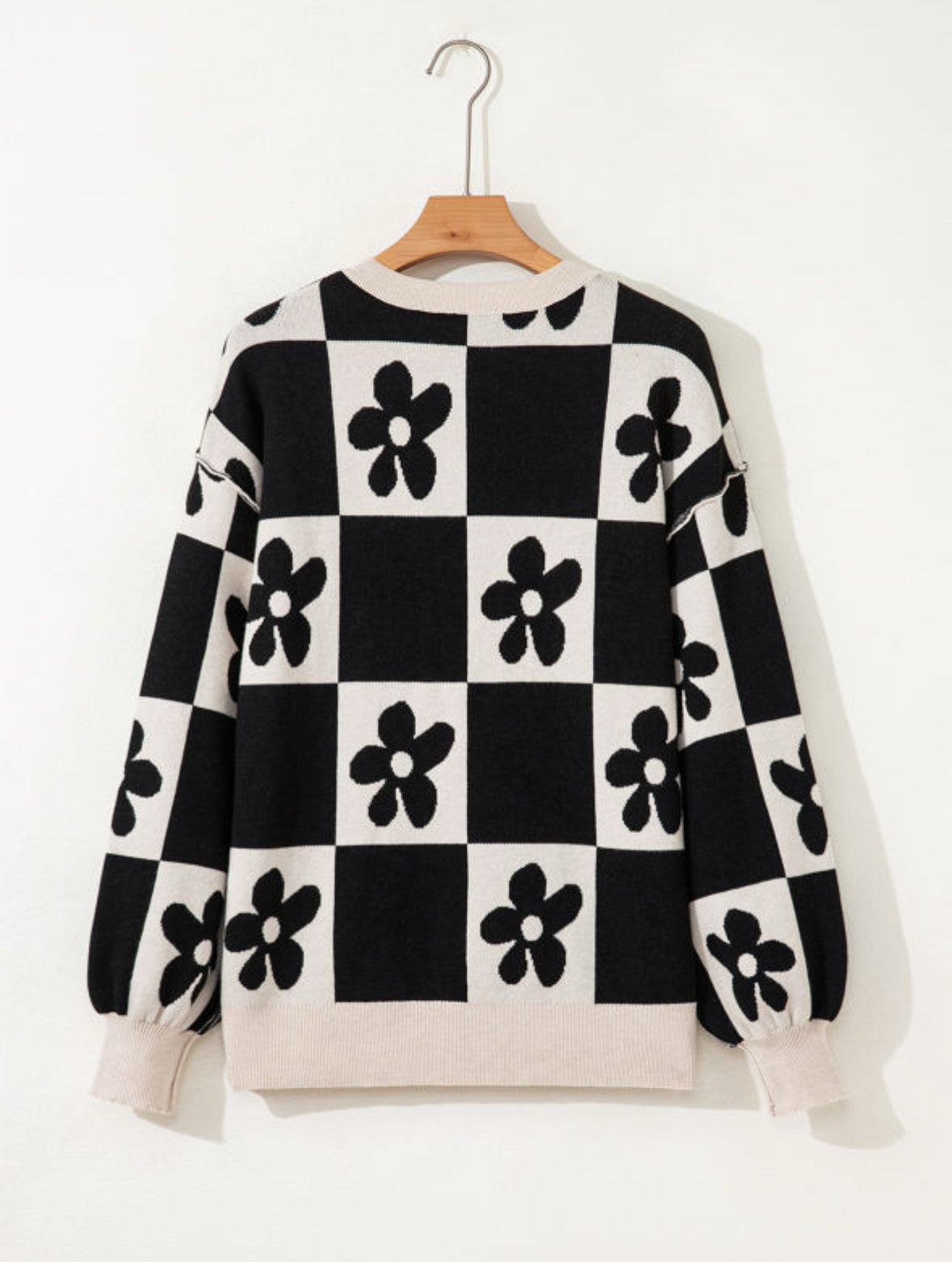 Check The Flowers Sweater