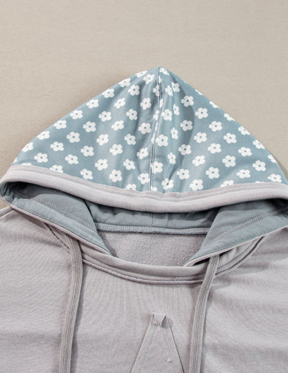 Blue Star Patches - patchwork pullover