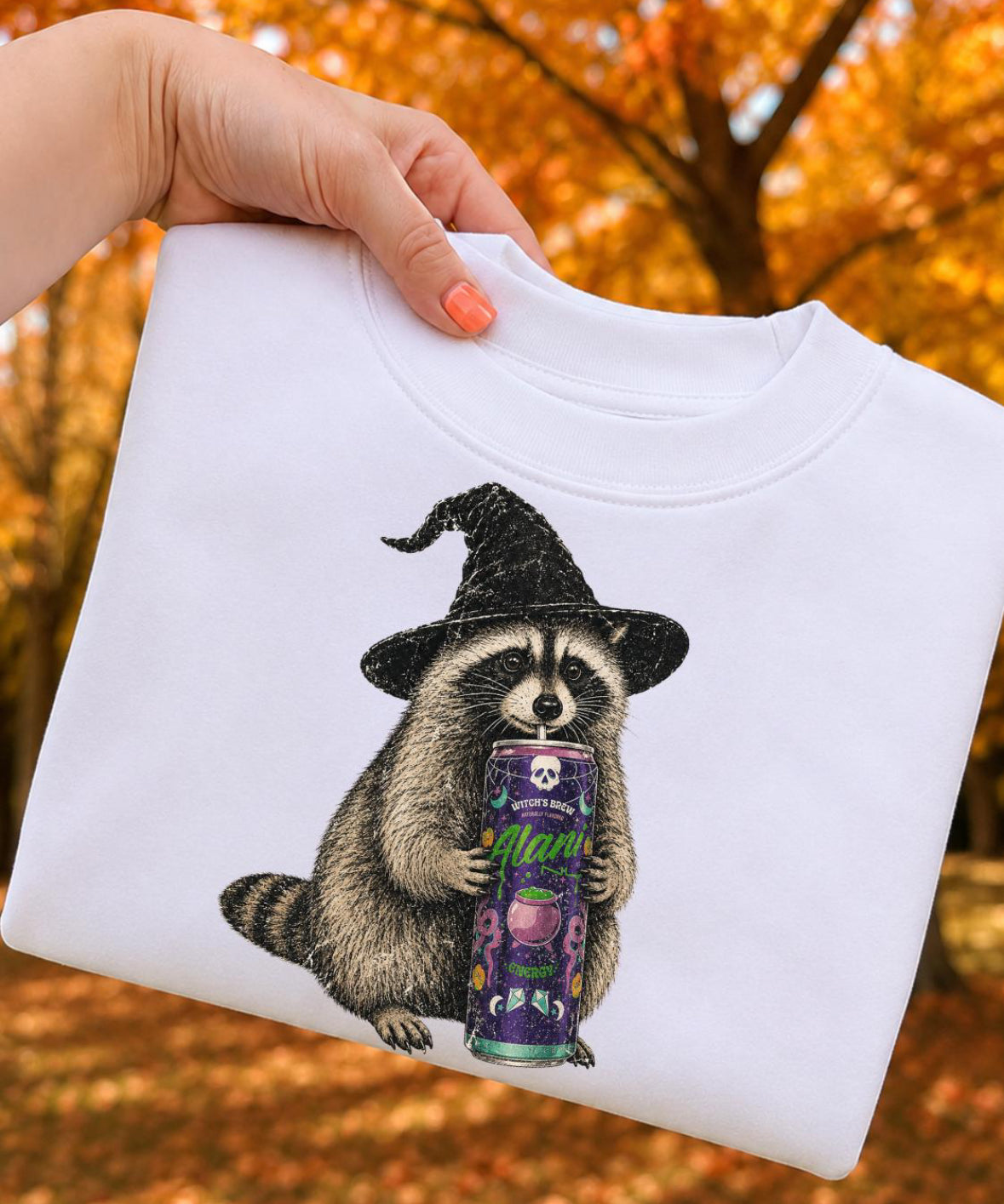 Witch Energy Raccoon