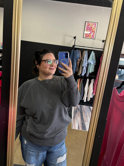 Pocket Pullover - black
