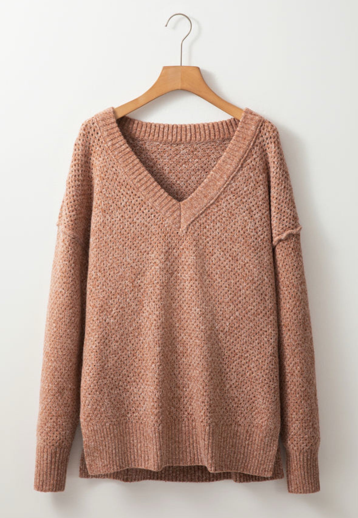 Cozy Season Brown Pullover Sweater