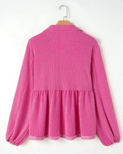 Flirty Flair Pink Top