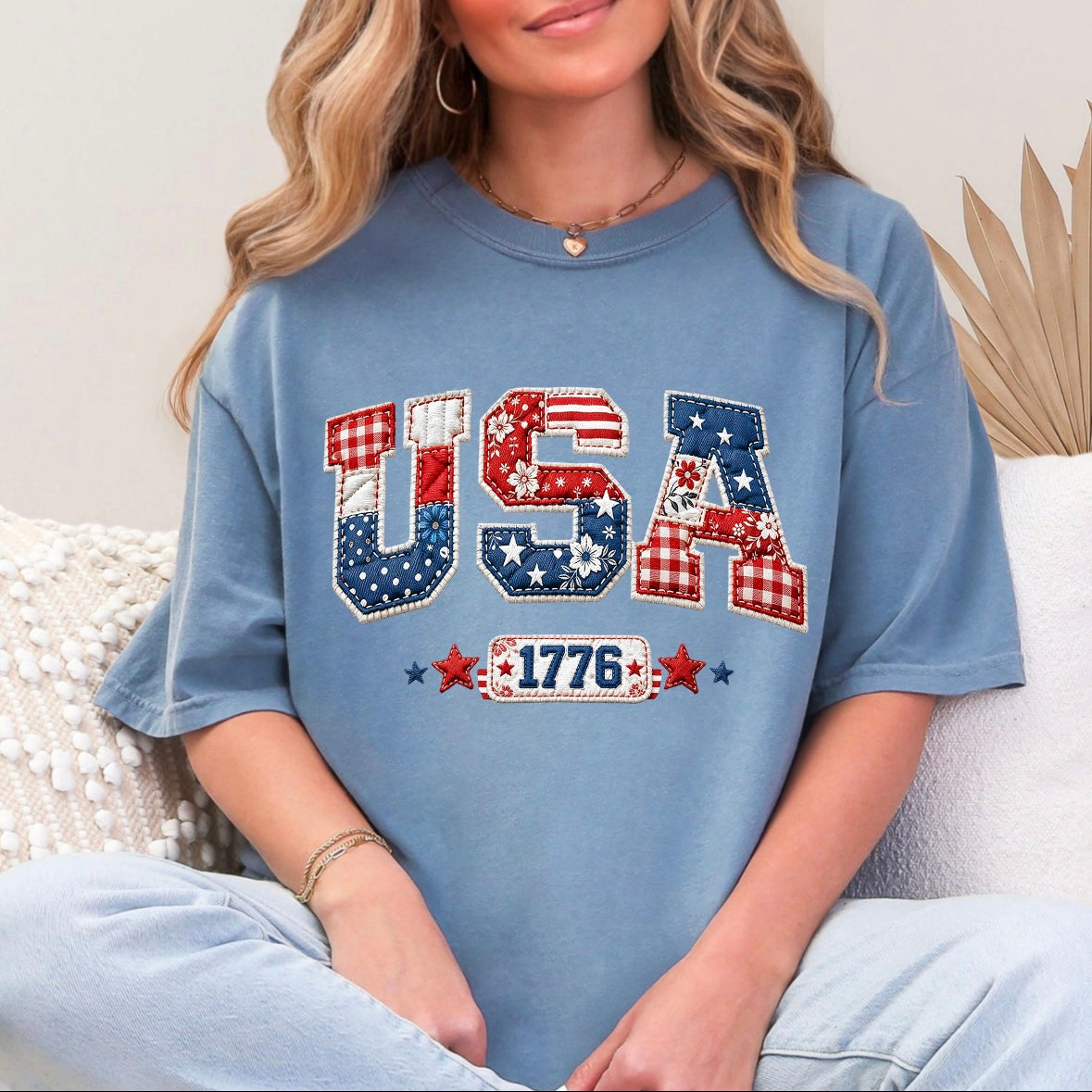 USA patchwork