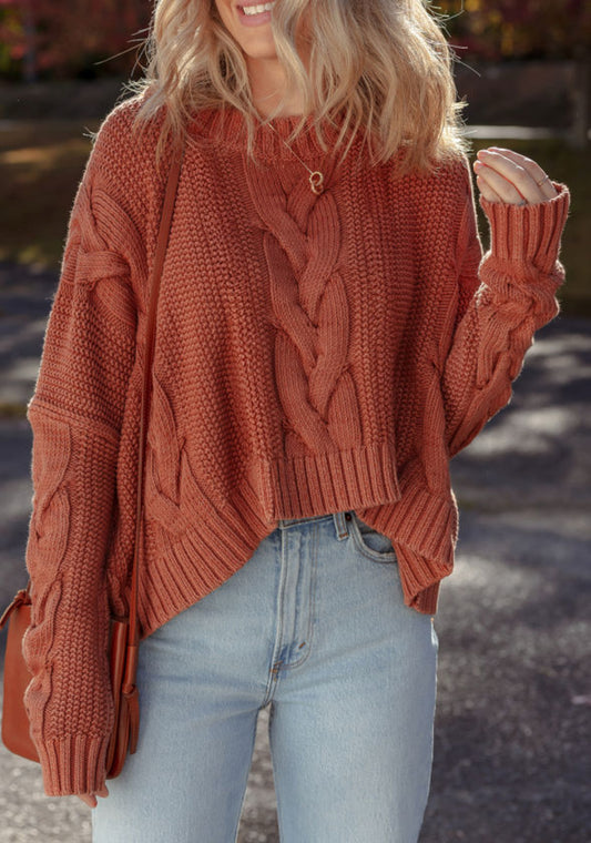 Slouchy Chunky Sweater - Pre Order