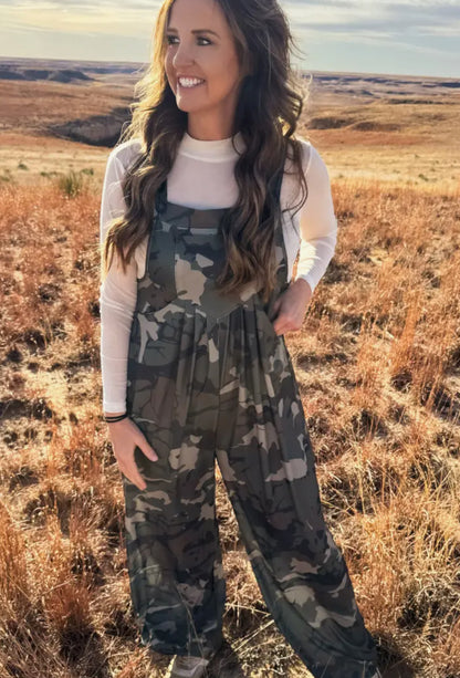 Camo Overall  - Warehouse Preorder