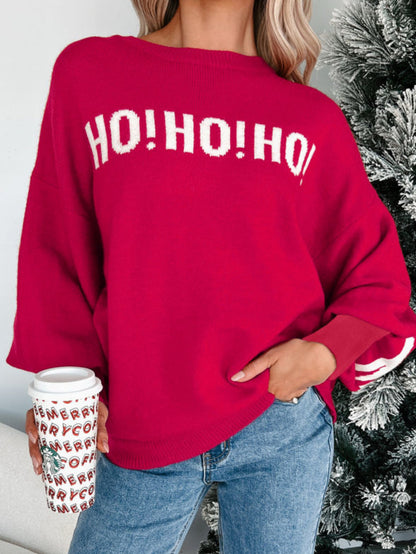 Ho Ho Ho Sweater (red)
