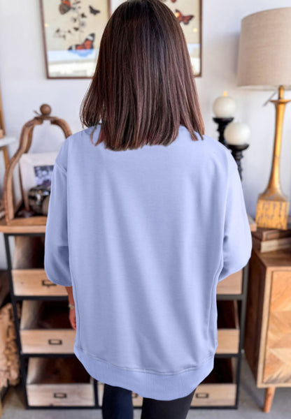 Floral Patch Tunic Top