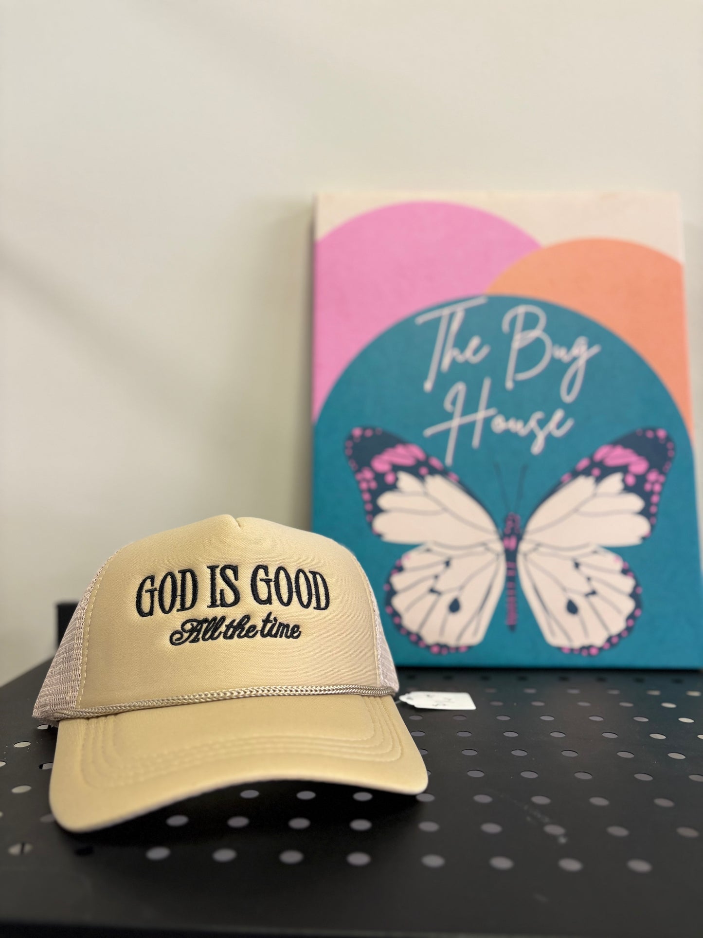God Is Good Hat (Tan)