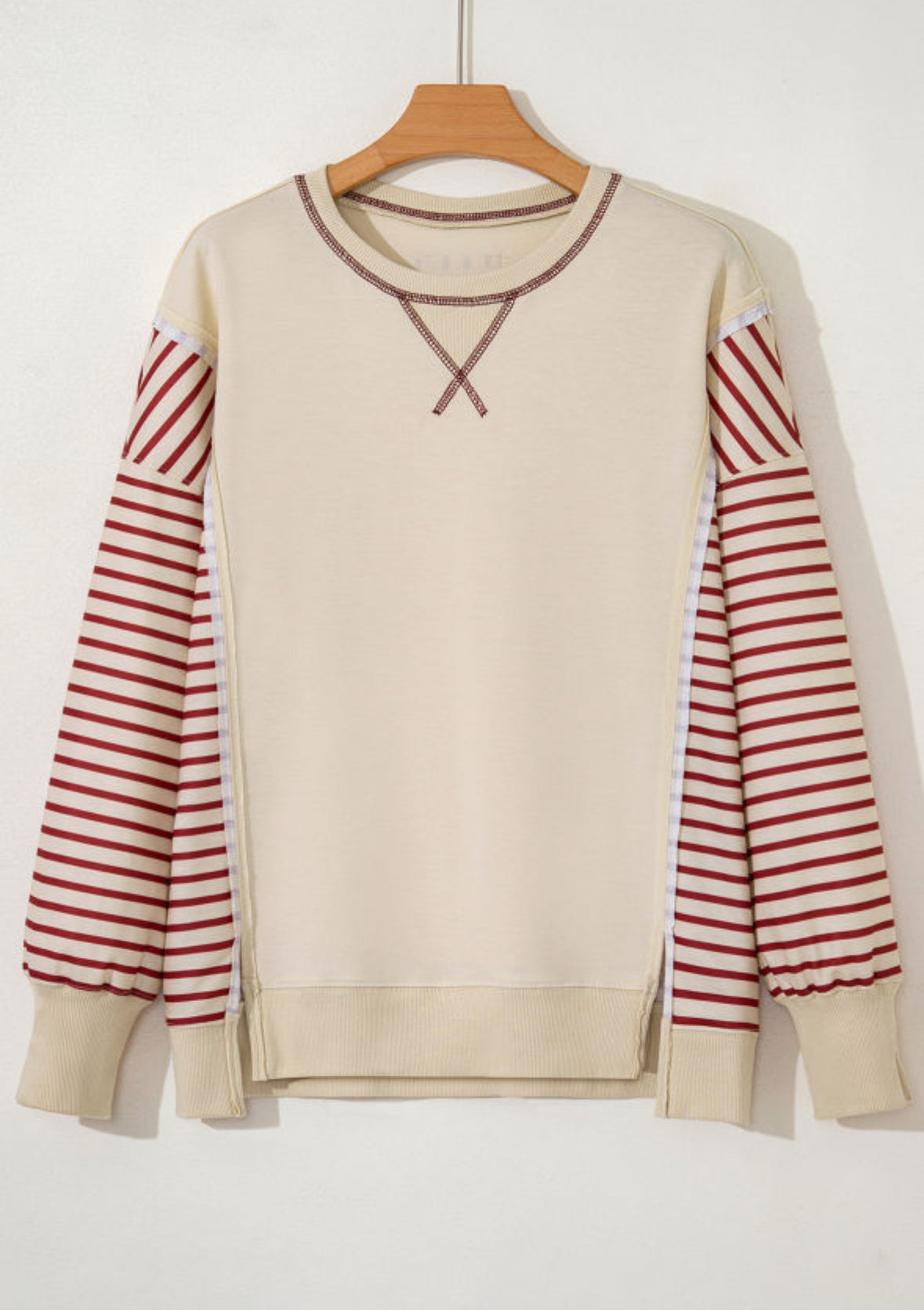 Apple Cider Season - Stripe Pullover