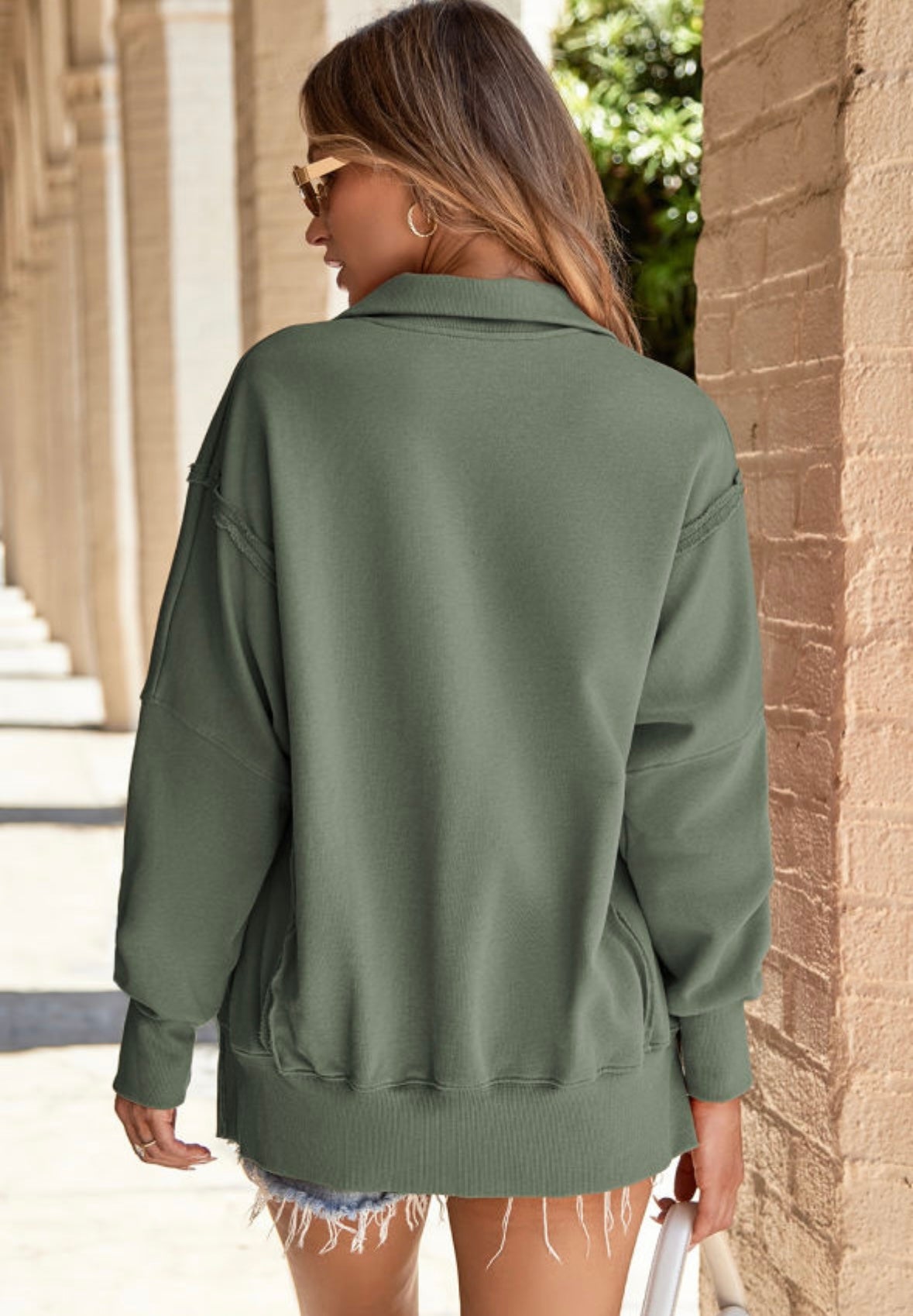 Pullover Perfection - Sage Green