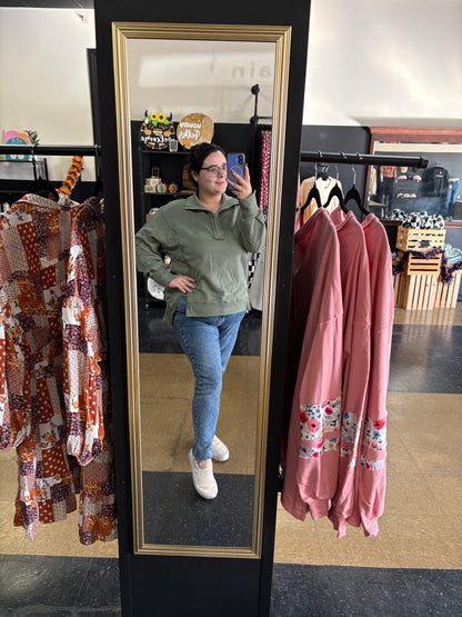 Pullover Perfection - Sage Green