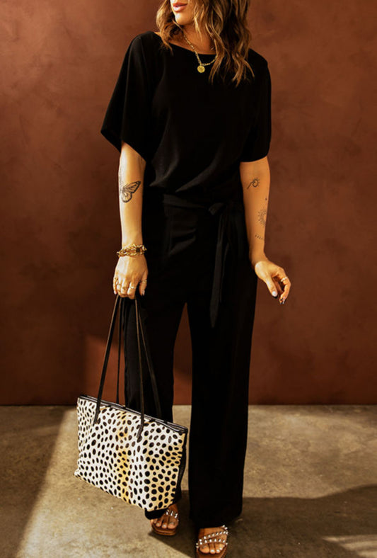 Workin’ It - Black Jumpsuit