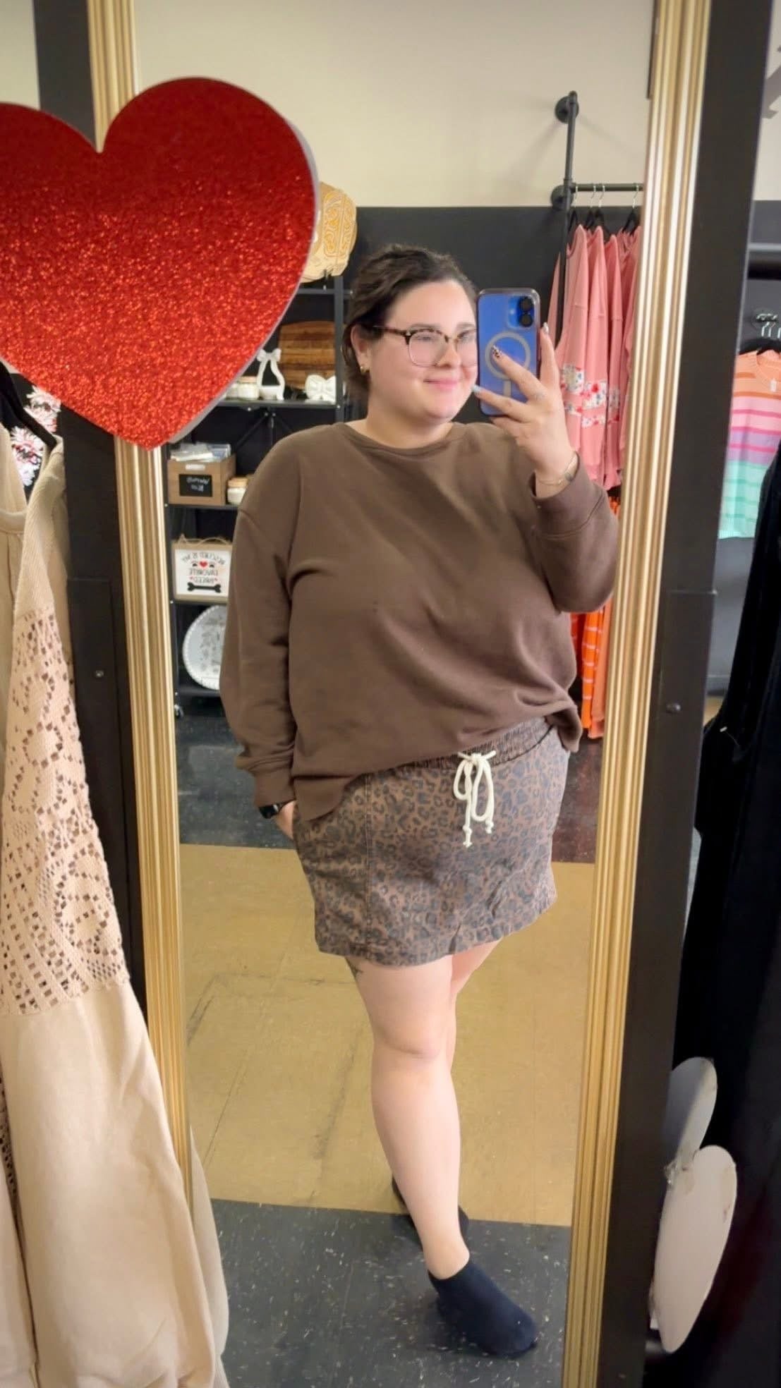 Spotted Sass - Leopard Skort