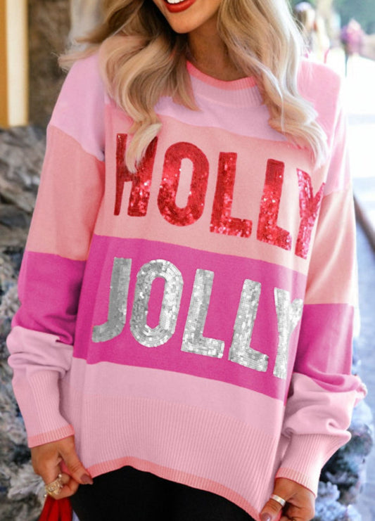 Holly, Jolly + Sparkly Sweater