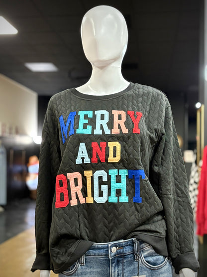 Merry and Bright Colorful Pullover