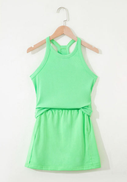 Tropic Like It’s Hot - Green Skort Set