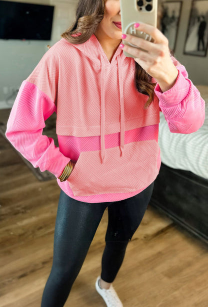 Think Pink - hooded pullover