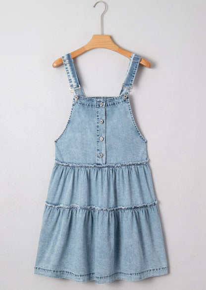 Darling in Denim Overall Dress